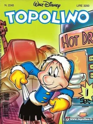 Copertina di TOPOLINO · 2245 — Topolino n. 2245