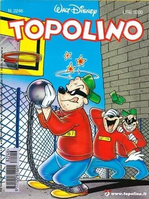 Copertina di TOPOLINO · 2246 — Topolino n. 2246
