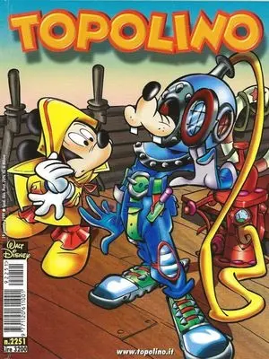 Copertina di TOPOLINO · 2251 — Topolino n. 2251