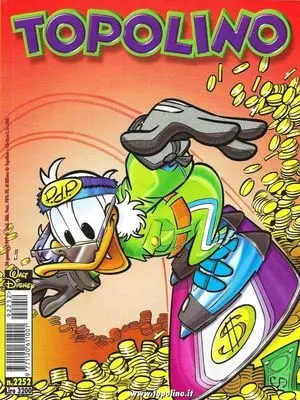 Copertina di TOPOLINO · 2252 — Topolino n. 2252