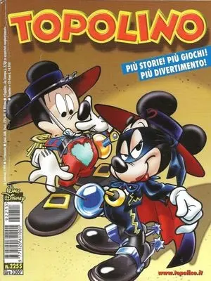 Copertina di TOPOLINO · 2255 — Topolino n. 2255