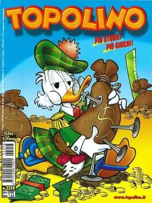 Copertina di TOPOLINO · 2258 — Topolino n. 2258
