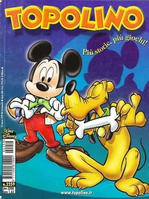 Copertina di TOPOLINO · 2259 — Topolino n. 2259