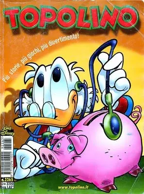 Copertina di TOPOLINO · 2265 — Topolino n. 2265