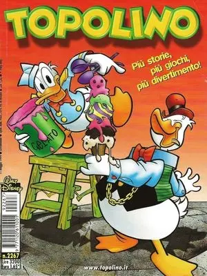 Copertina di TOPOLINO · 2267 — Topolino n. 2267