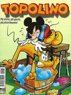 Copertina di TOPOLINO · 2272 — Topolino n. 2272
