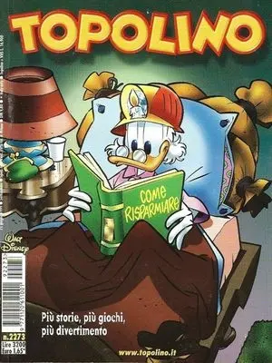 Copertina di TOPOLINO · 2273 — Topolino n. 2273