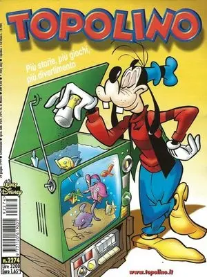 Copertina di TOPOLINO · 2274 — Topolino n. 2274