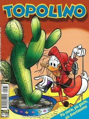 Copertina di TOPOLINO · 2278 — Topolino n. 2278