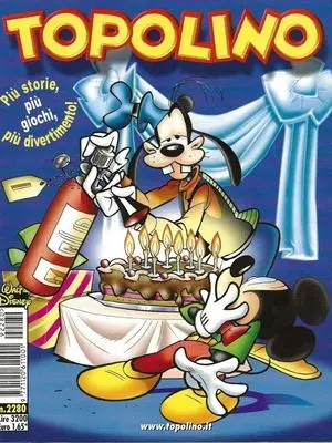 Copertina di TOPOLINO · 2280 — Topolino n. 2280