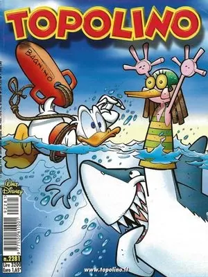 Copertina di TOPOLINO · 2281 — Topolino n. 2281