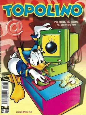 Copertina di TOPOLINO · 2285 — Topolino n. 2285