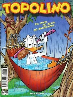 Copertina di TOPOLINO · 2287 — Topolino n. 2287