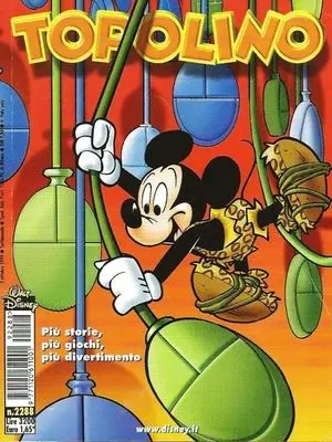 Copertina di TOPOLINO · 2288 — Topolino n. 2288