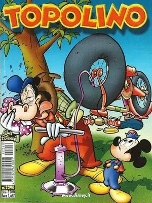 Copertina di TOPOLINO · 2290 — Topolino n. 2290