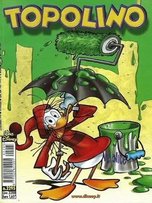 Copertina di TOPOLINO · 2295 — Topolino n. 2295