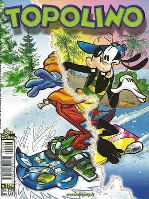 Copertina di TOPOLINO · 2296 — Topolino n. 2296