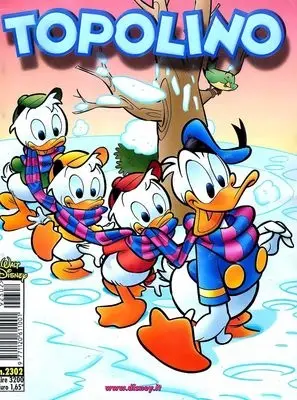 Copertina di TOPOLINO · 2302 — Topolino n. 2302