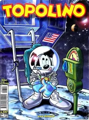 Copertina di TOPOLINO · 2307 — Topolino n. 2307