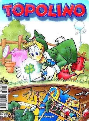 Copertina di TOPOLINO · 2308 — Topolino n. 2308