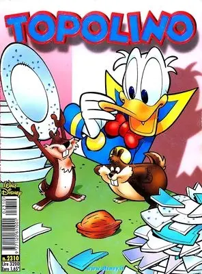 Copertina di TOPOLINO · 2310 — Topolino n. 2310