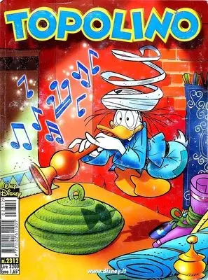 Copertina di TOPOLINO · 2312 — Topolino n. 2312