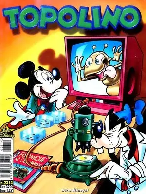 Copertina di TOPOLINO · 2314 — Topolino n. 2314