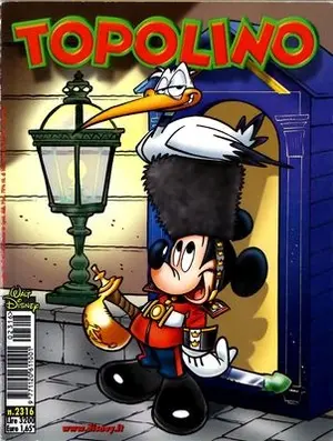 Copertina di TOPOLINO · 2316 — Topolino n. 2316