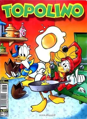 Copertina di TOPOLINO · 2317 — Topolino n. 2317