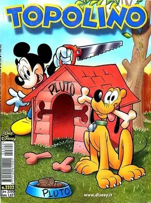 Copertina di TOPOLINO · 2322 — Topolino n. 2322