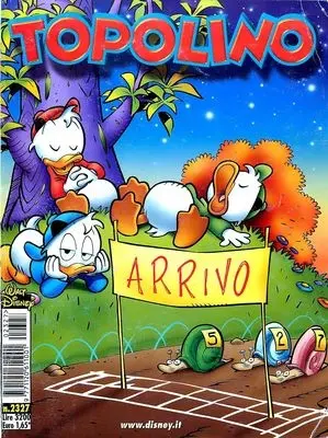 Copertina di TOPOLINO · 2327 — Topolino n. 2327