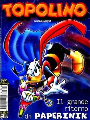 Copertina di TOPOLINO · 2328 — Topolino n. 2328