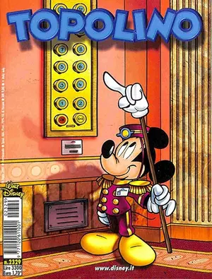 Copertina di TOPOLINO · 2329 — Topolino n. 2329
