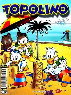 Copertina di TOPOLINO · 2334 — Topolino n. 2334