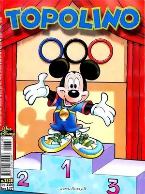 Copertina di TOPOLINO · 2338 — Topolino n. 2338