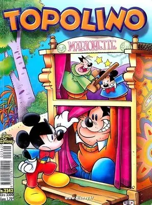 Copertina di TOPOLINO · 2342 — Topolino n. 2342