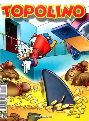 Copertina di TOPOLINO · 2344 — Topolino n. 2344