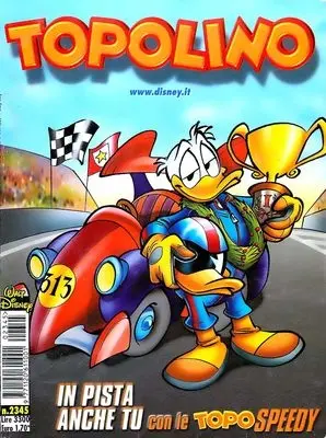 Copertina di TOPOLINO · 2345 — Topolino n. 2345