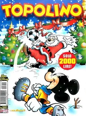Copertina di TOPOLINO · 2351 — Topolino n. 2351