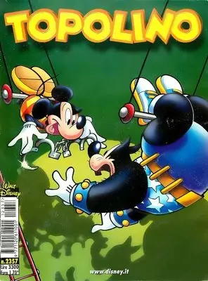 Copertina di TOPOLINO · 2357 — Topolino n. 2357