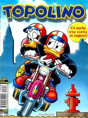Copertina di TOPOLINO · 2358 — Topolino n. 2358