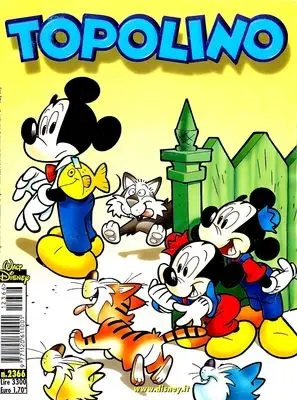 Copertina di TOPOLINO · 2366 — Topolino n. 2366