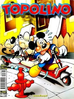 Copertina di TOPOLINO · 2367 — Topolino n. 2367