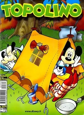 Copertina di TOPOLINO · 2374 — Topolino n. 2374