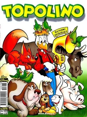 Copertina di TOPOLINO · 2376 — Topolino n. 2376