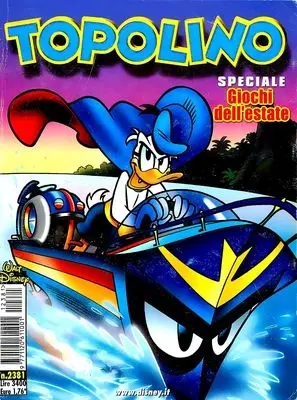 Copertina di TOPOLINO · 2381 — Topolino n. 2381