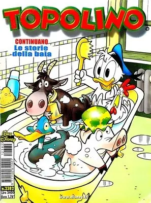 Copertina di TOPOLINO · 2382 — Topolino n. 2382