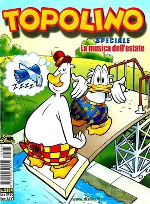 Copertina di TOPOLINO · 2384 — Topolino n. 2384