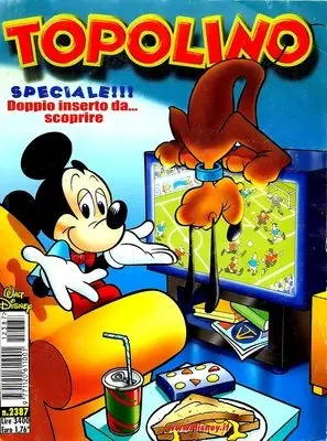 Copertina di TOPOLINO · 2387 — Topolino n. 2387