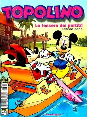 Copertina di TOPOLINO · 2388 — Topolino n. 2388